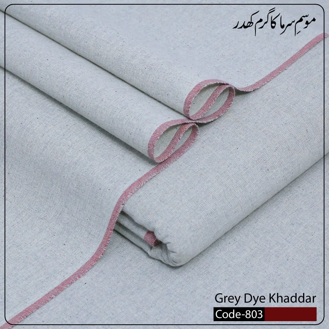 Grey Dye Khaddar