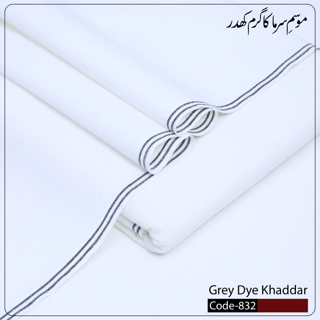 Grey Dye Khaddar