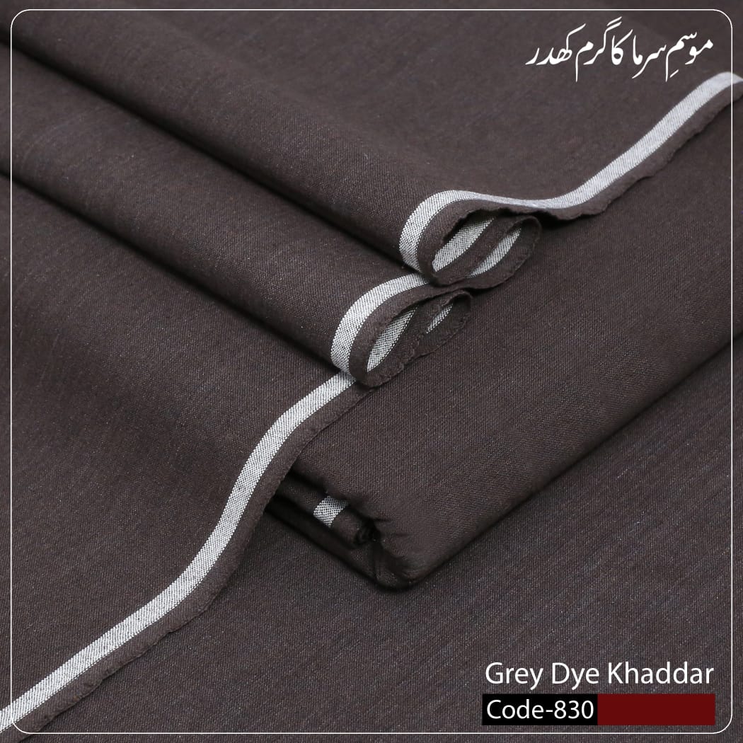 Grey Dye Khaddar