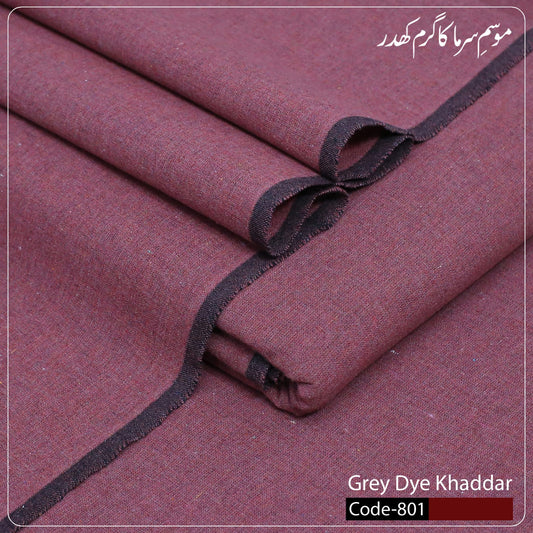 Grey Dye Khaddar