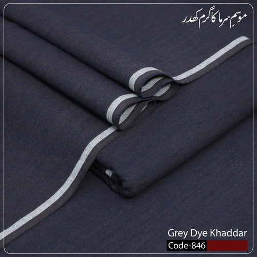 Grey Dye Khaddar