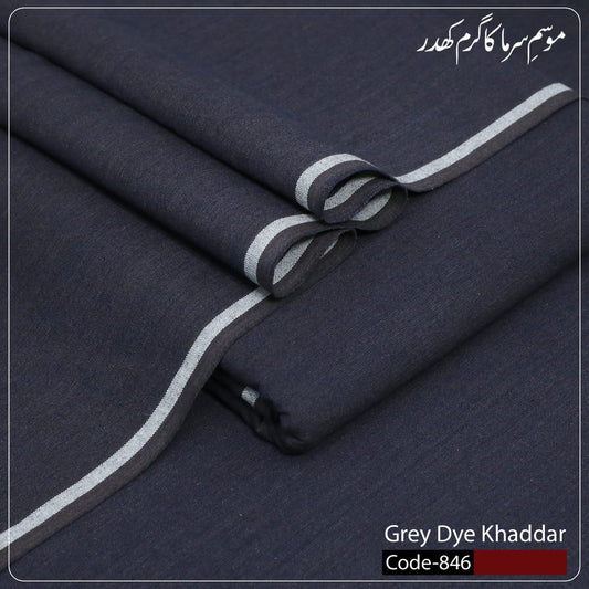Grey Dye Khaddar