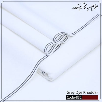 Grey Dye Khaddar