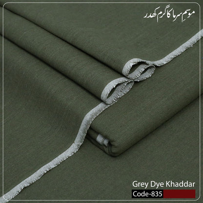 Grey Dye Khaddar