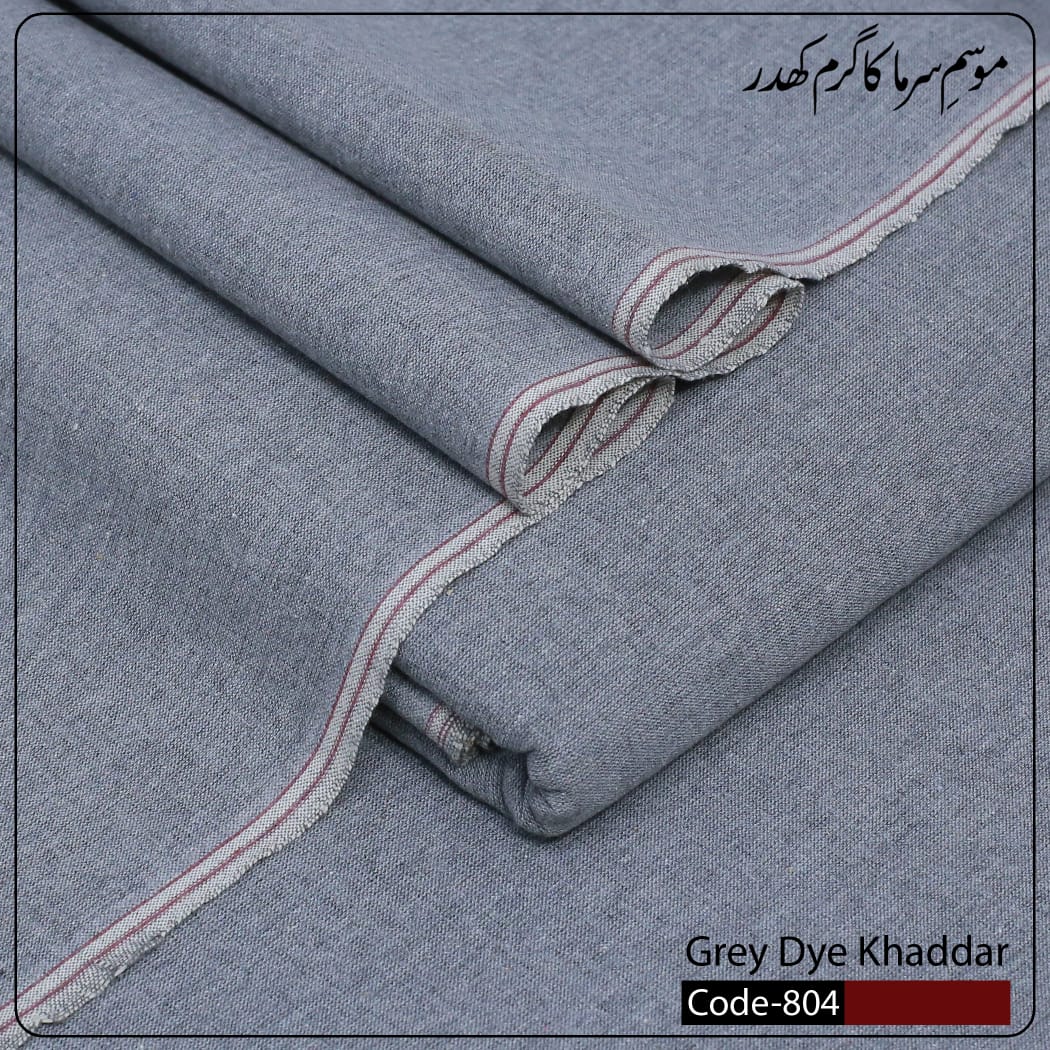 Grey Dye Khaddar
