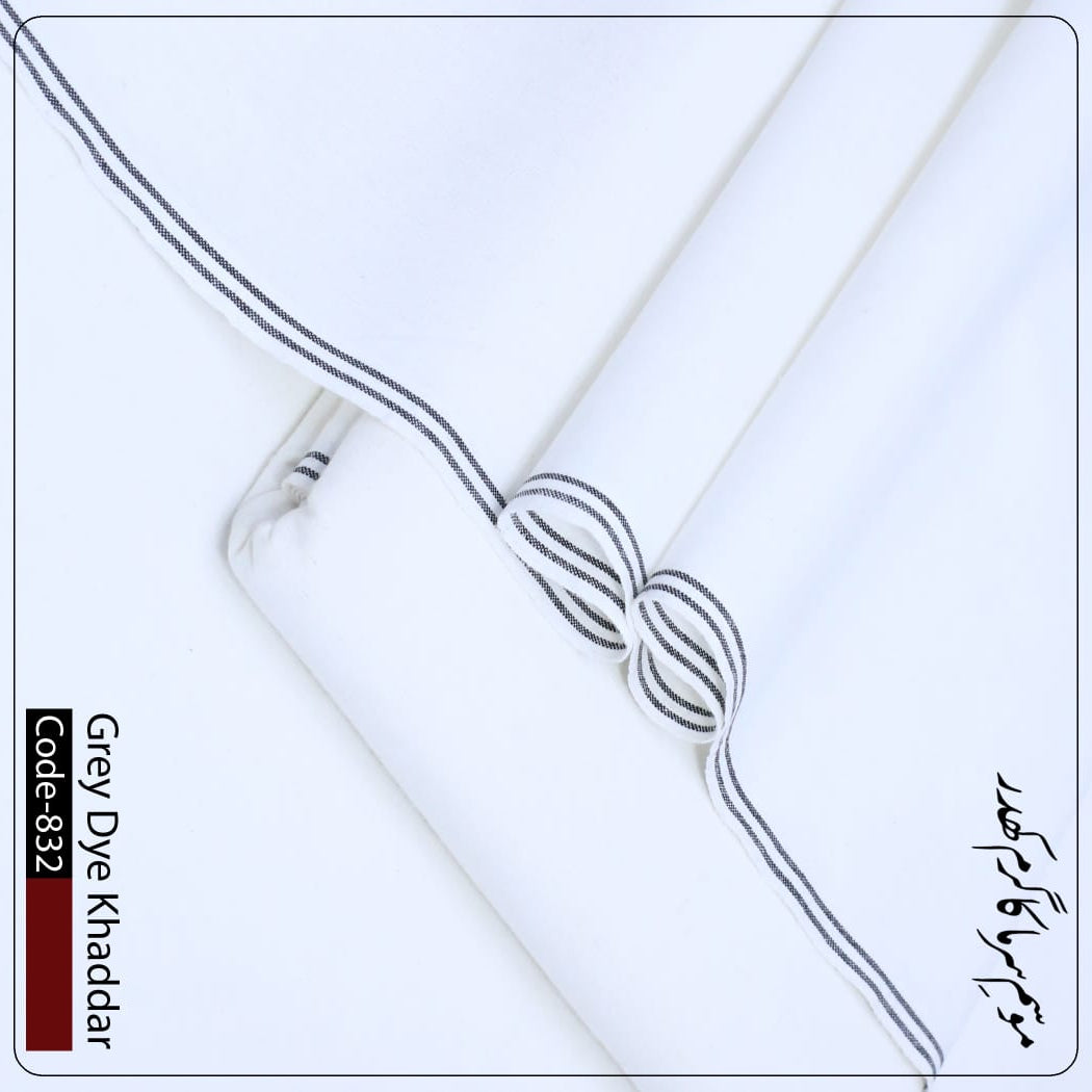 Grey Dye Khaddar