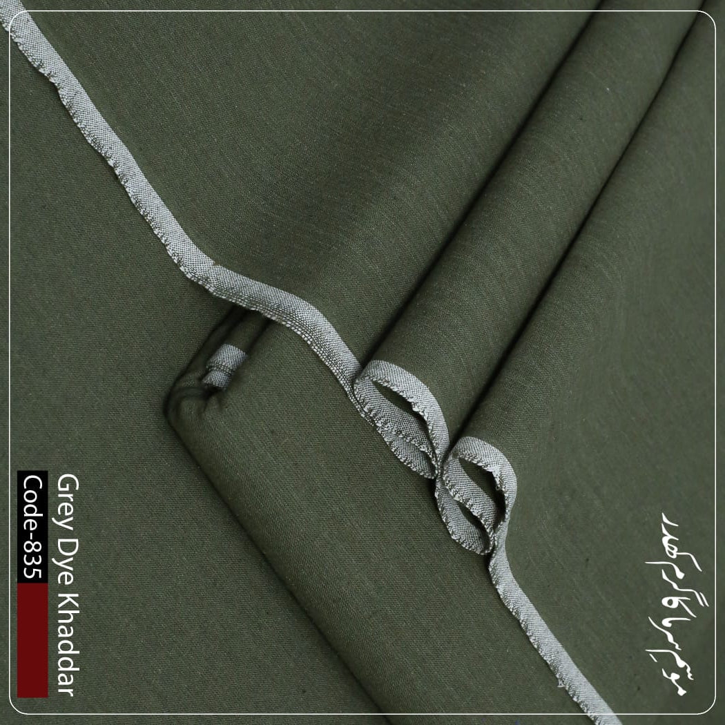 Grey Dye Khaddar
