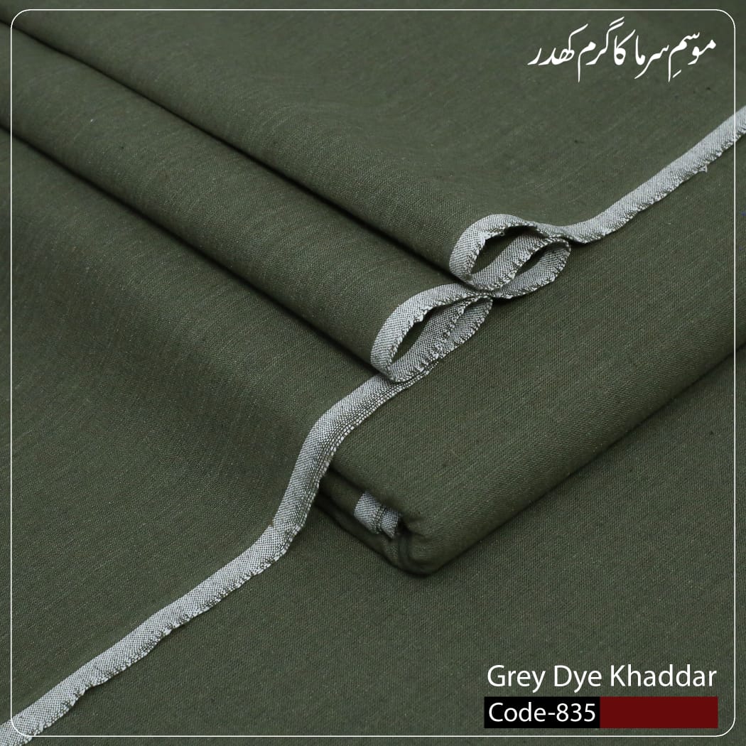 Grey Dye Khaddar
