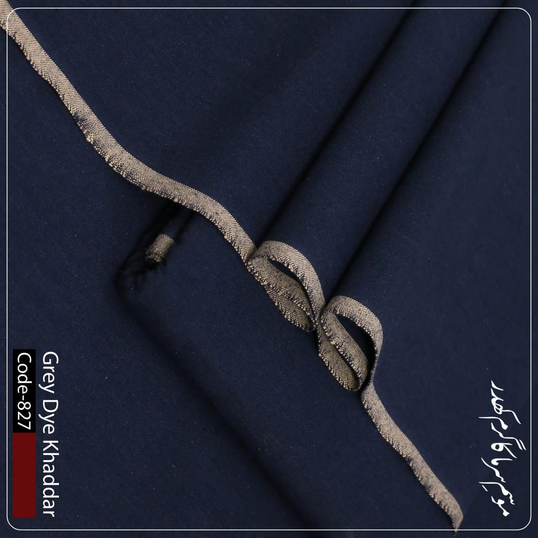 Grey Dye Khaddar
