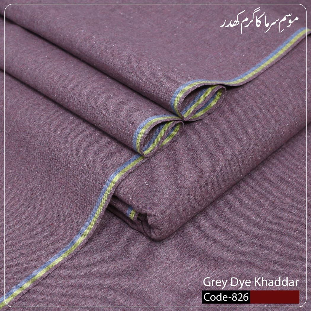 Grey Dye Khaddar