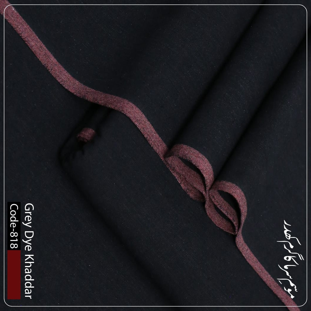 Grey Dye Khaddar