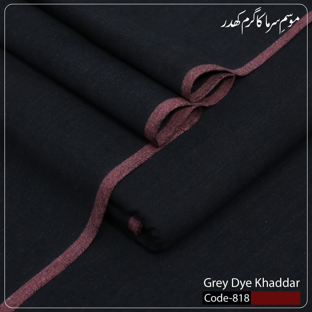 Grey Dye Khaddar