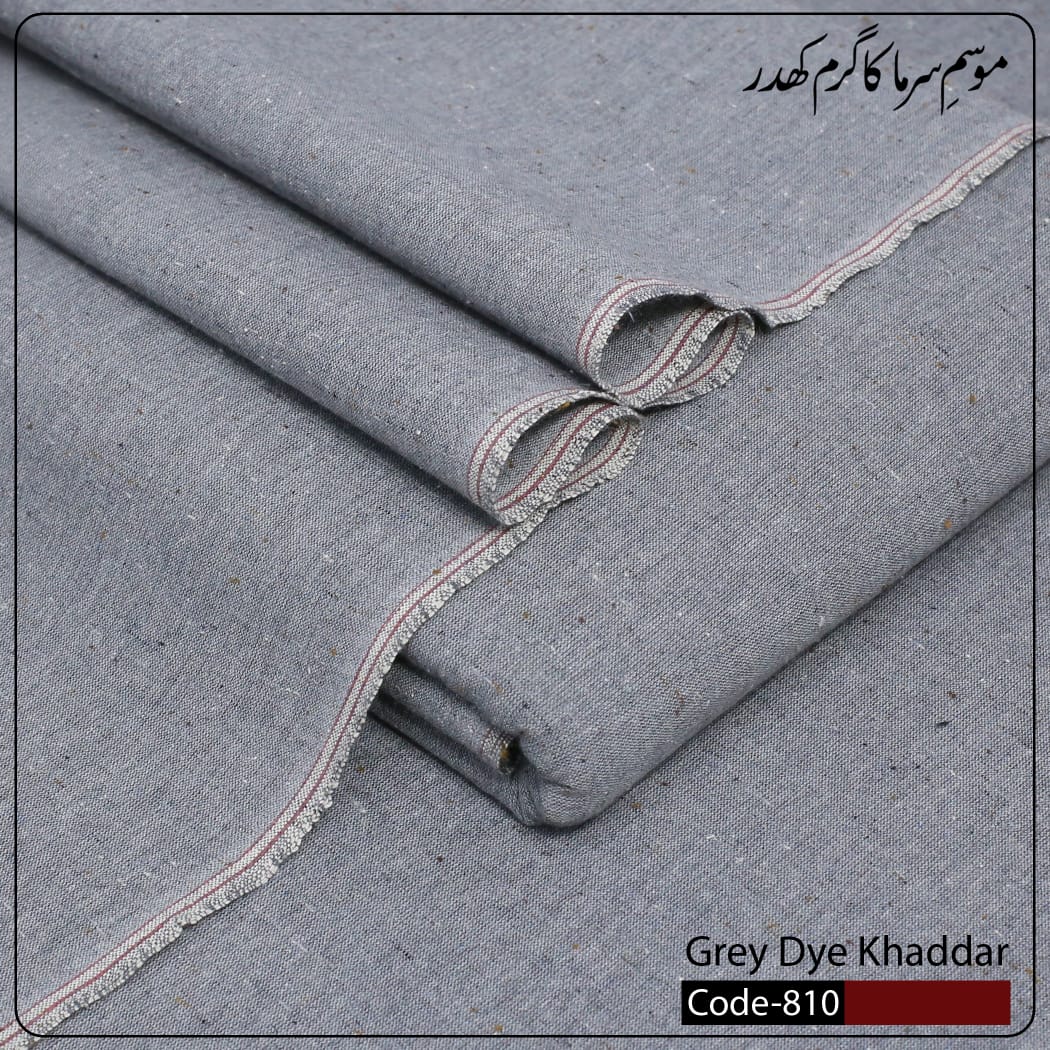 Grey Dye Khaddar