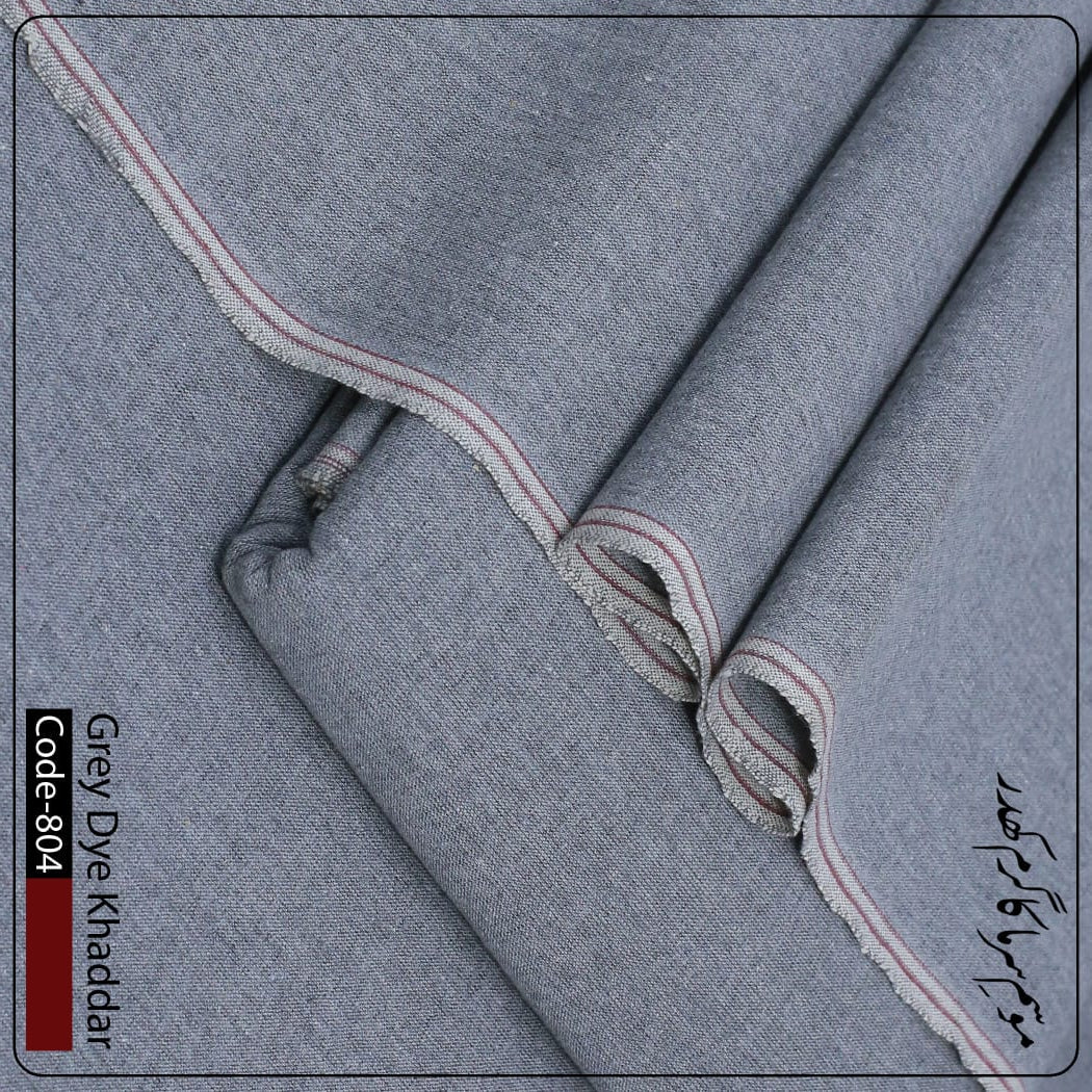 Grey Dye Khaddar